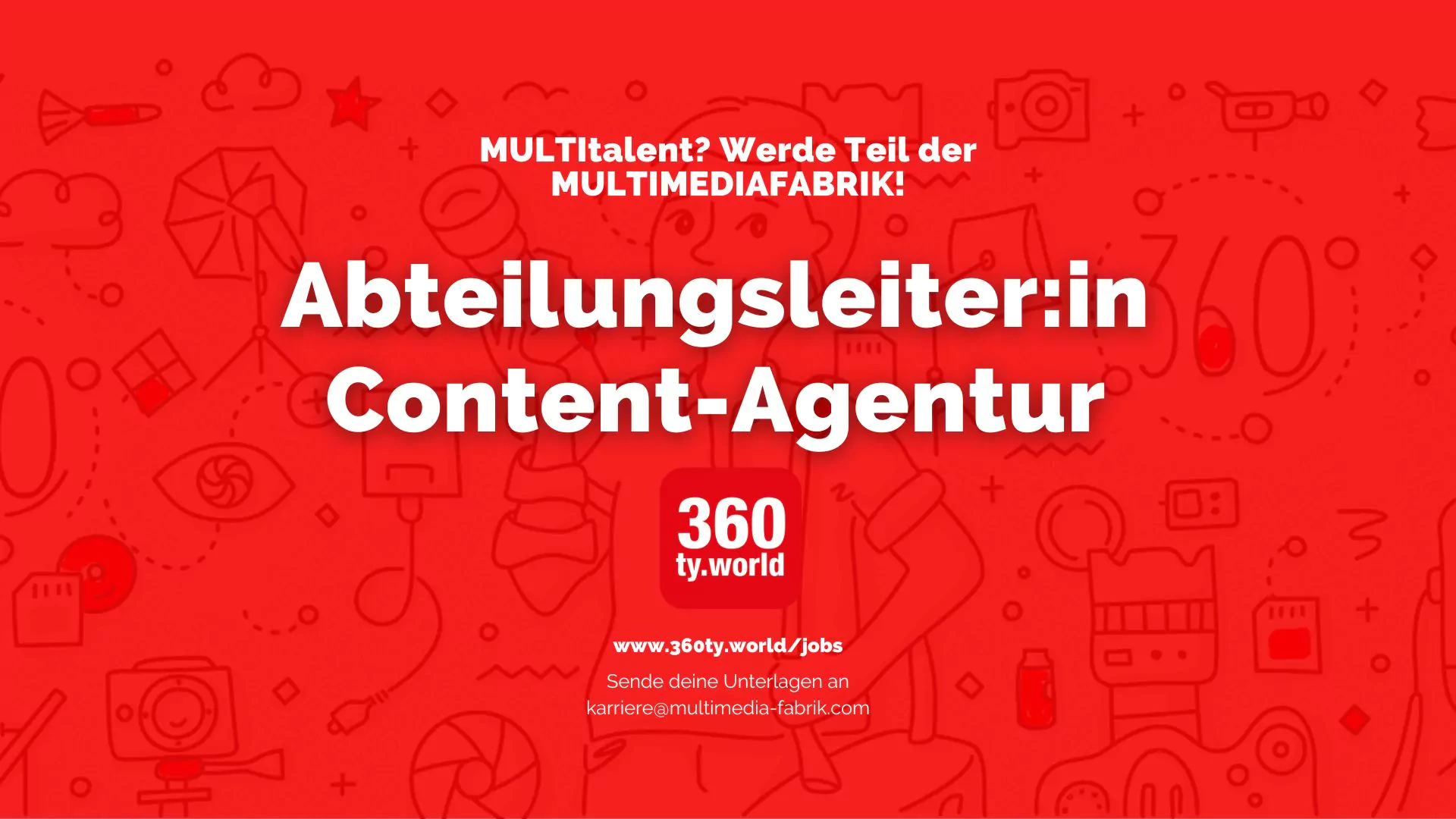 Abteilungsleitung Content-Agentur (m/w/d)