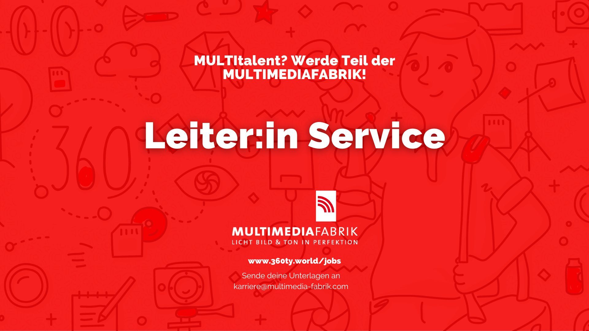 Leiter:in Service Medientechnik (m/w/d)